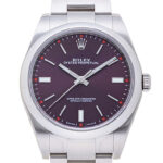 ロレックス オイスター パーペチュアル39 レッドグレープ 中古 (ROLEX Oyster Perpetual39)/ Ref.114300 メンズ