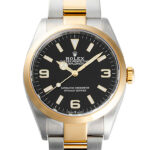 ロレックス エクスプローラー36 ブラック 中古 (ROLEX Explorer36)/ Ref.124273 メンズ