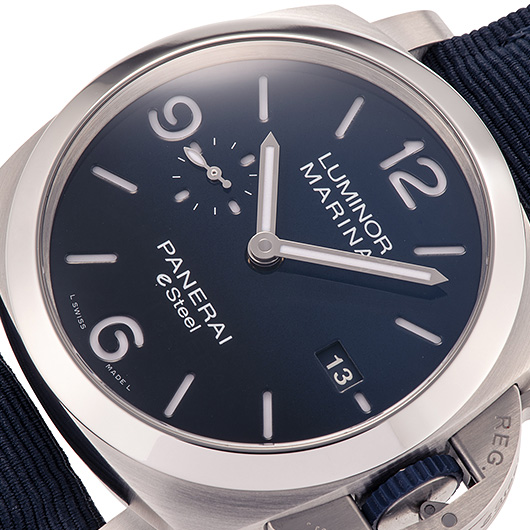 パネライ ルミノール マリーナ eSteel ブルー プロフォンド PAM01157 詳細画像 2